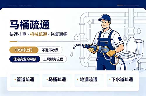 潍坊马桶疏通