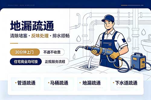 潍坊地漏疏通