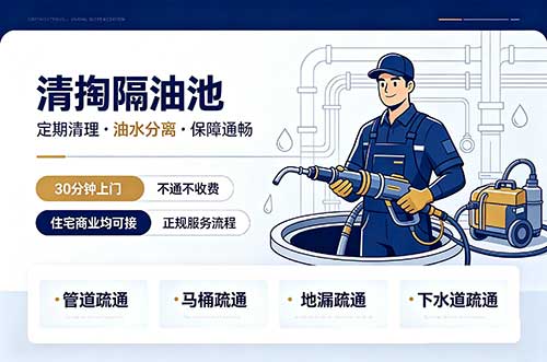 潍坊清掏隔油池
